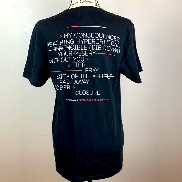 Palisades Reaching Hypercritical Album Cover Graphic Tee - Picture 4 of 5